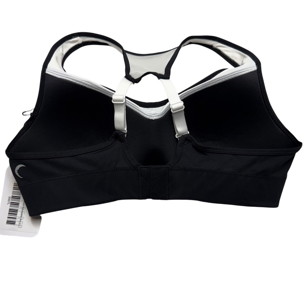 Zyia Active Olive and Peach Block Adjustable Sports Bra‎ High Impact Green Large - Picture 2 of 5